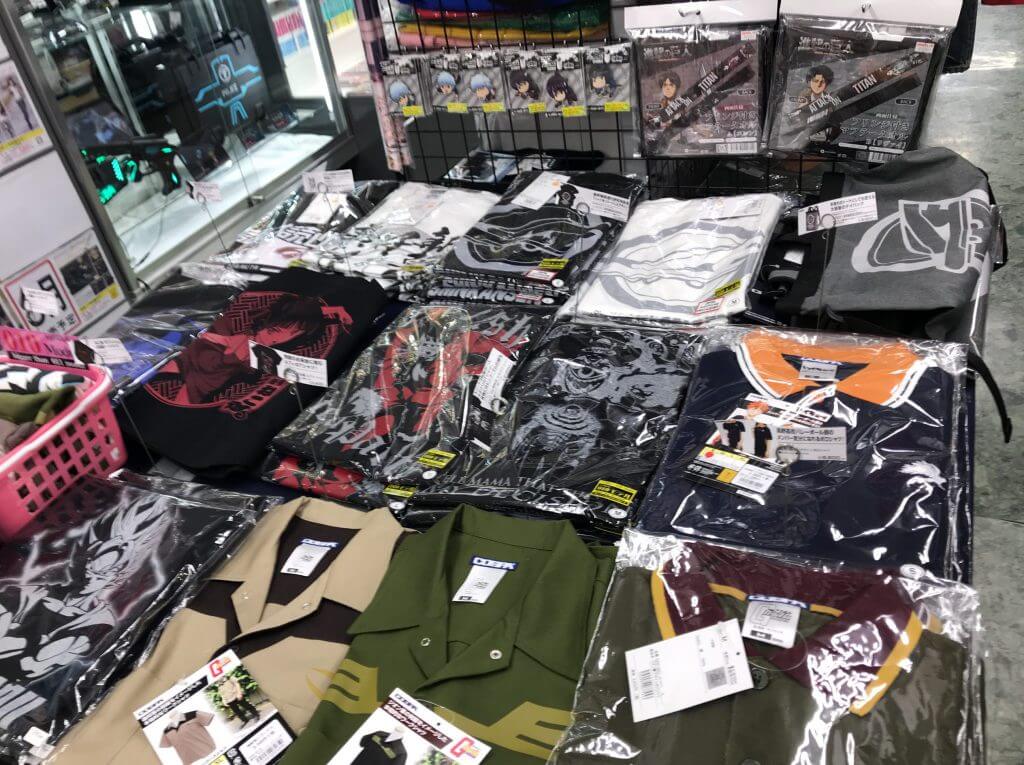 アキバ系ファッションを販売している店舗 アニメtシャツ コーデ 秋葉原ベースキャンプ