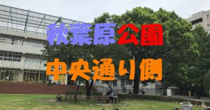 アキバの公園中央通り側サムネ