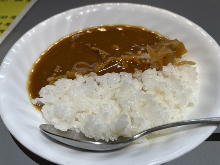 STAND SOBA TOKYO ミニカレー